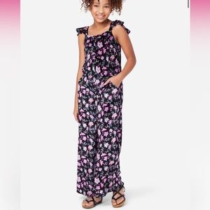 NWOT justice Velour jumper size 14